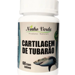 CARTILAGEM DE TUBARÃO – 60 CÁPSULAS 500MG – NINHO VERDE