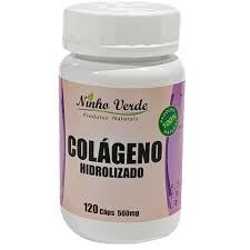 Colágeno Hidrolisado 500 mg 120 cáps – Ninho Verde