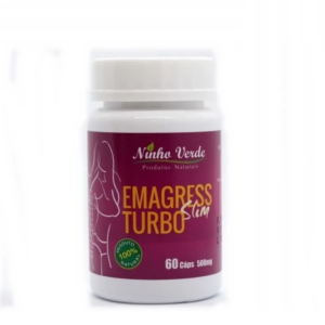 Emagress Turbo Slim – 60 Cápsulas 500 mg – Ninho Verde