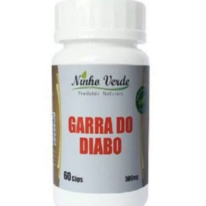 GARRA DO DIABO – 60 CÁPSULAS DE 500MG – NINHO VERDE