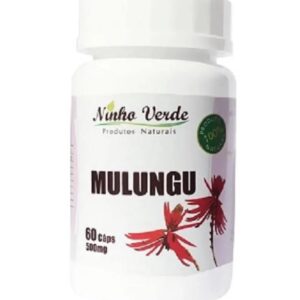 MULUNGU 60 CÁPSULAS 500MG NINHO VERDE