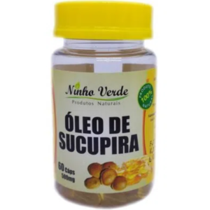 ÓLEO DE SUCUPIRA – 60 CÁPSULAS – 500MG – NINHO VERDE