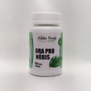 ORA PRO-NÓBIS – 60 CÁPSULAS – 500MG – NINHO VERDE