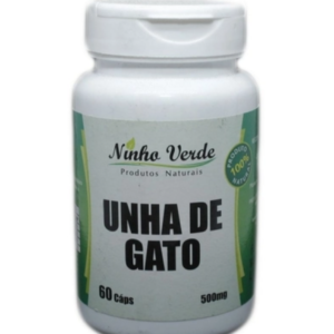 Unha de Gato 500 mg 60 cápsulas – Ninho Verde