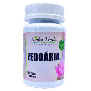 ZEDOÁRIA – 60 CÁPSULAS – 500 MG – NINHO VERDE