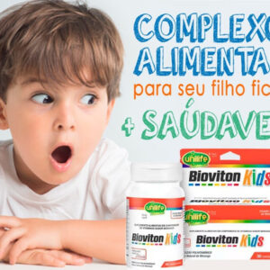 Bioviton Kids Suplemento Vitamínico em comprimidos – 30 Cápsulas – Unilife