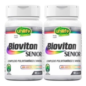 Bioviton Senior Suplemento Vitamínico Mineral em Cápsulas – Unilife – 60 cápsulas