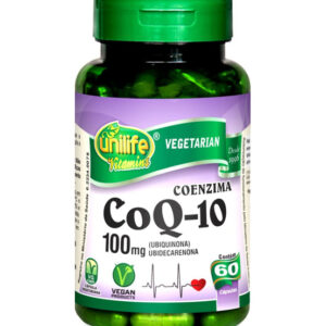 Coenzima Q10 (Ubiquinona) Unilife 60 cápsulas 100mg