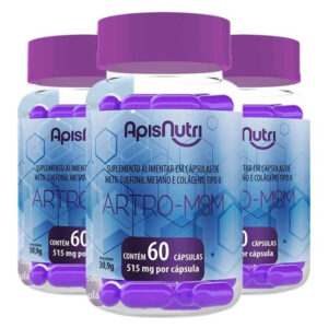 ARTRO MSM 515MG 60 CÁPSULAS APISNUTRI