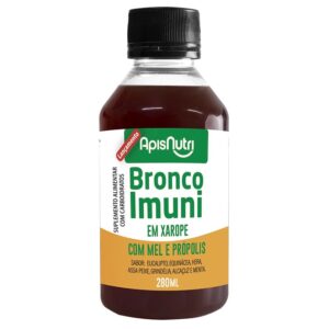 BRONCO IMUNI COM MEL E PRÓPOLIS 280ML APISNUTRI