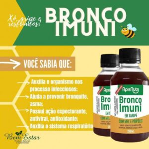 BRONCO IMUNI COM MEL E PRÓPOLIS 280ML APISNUTRI