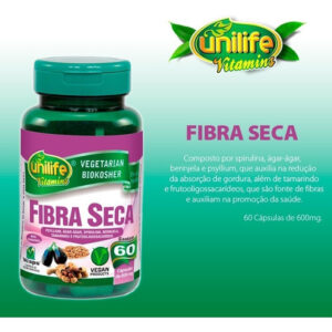 Fibra Seca Unilife 60 Cápsulas 600mg