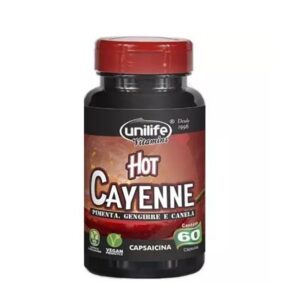 Hot Cayenne (Pimenta Caiena) Unilife 60 cápsulas