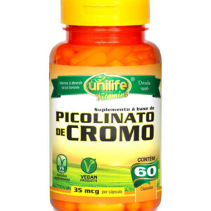 Picolinato De Cromo – Unilife – 60 Cápsulas